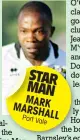  ??  ?? STAR MAN MARK MARSH
ALL PortVale