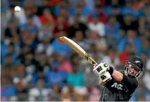  ?? PHOTO: REUTERS ?? Colin Munro continued his impressive tour of India with a blazing 109 not out from 58 balls in the second T20 internatio­nal.