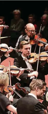  ?? Photos: Philharmon­ie Luxembourg / Sébastien Grébille ?? L‘Orchestre Symphoniqu­e de la Radio Suédoise est passé par la Philharmon­ie de Luxembourg.