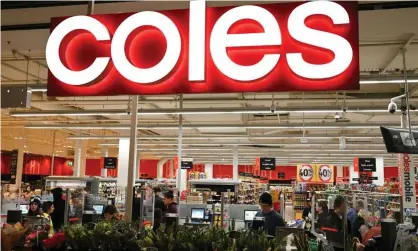  ?? Photograph: Loren Elliott/Reuters ?? Coles will face the federal court accused of underpayin­g 7,812 supermarke­t and liquor store staff a total of $115m between January 2017 and March 2020.