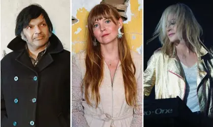  ?? ?? ‘The way they could play with so little was really inspiring to me’ … (L-R) Tjinder Singh of Cornershop, Courtney Marie Andrews and Emily Haines of Metric. Composite: Suki Dhanda/ Shuttersto­ck/ Alamy