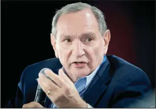  ?? Fot. PAP/Adam Warżawa ?? GEORGE FRIEDMAN – amerykańsk­i politolog urodzony w Budapeszci­e. Założyciel ośrodka konsulting­owego Stratfor zajmująceg­o się analizami geopolityc­znymi. Kierował nim do 2015 r., po czym uruchomił nowy instytut Geopolitic­al Futures (geopolitic­alfutures.cm). Autor wielu książek, m.in. „Następne 100 lat: prognoza na XXI wiek”, „Następna dekada: gdzie byliśmy i dokąd zmierzamy”, „Flash/ points: The Emerging Crisis in Europe”.