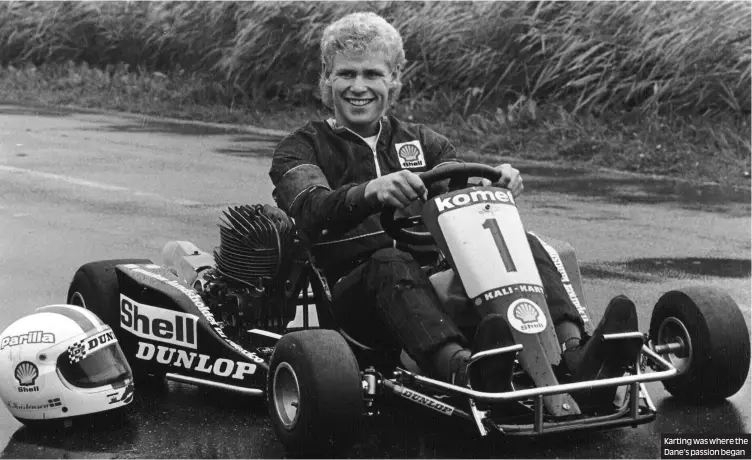  ?? Photos: Motorsport Images, Tom Kristensen ?? Karting was where the Dane’s passion began