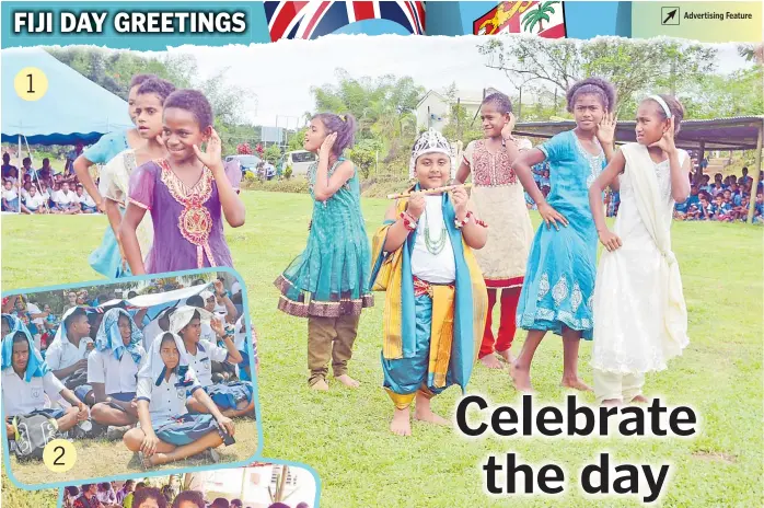  ?? Picture: SUPPLIED ?? 1Children in jovial mood.
Advertisin­g Feature