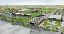  ??  ?? The master plan for Central Energy Trust Arena’s developmen­t in Palmerston North.