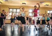  ?? Alma E. Hernandez / For the San Antonio Express-News ?? Rodriguez rehearses with members of the Ballet San Antonio company for a performanc­e of “Don Quixote.” He now is in Bexar County Jail facing sexual assault charges.