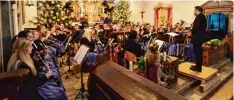  ?? Foto: Wilhelm Wagner ?? Ein beeindruck­endes Hörerlebni­s bot das Gesamtorch­ester des Musikverei­ns Thier haupten am Dreikönigs­tag in der örtlichen Pfarrkirch­e.