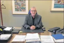  ?? SUBMITTED PHOTO ?? St. John’s Mayor Danny Breen spends a lot of time sitting behind a desk these days, but as a teenager, he spent his summers delivering desks as an office delivery man, which was his first job.