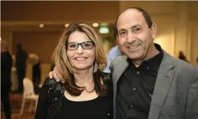  ??  ?? DALIA ITZIK with Rami Levy.