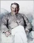  ??  ?? Mortimer Menpes’ sketch of Cecil Rhodes shows him at his prime.