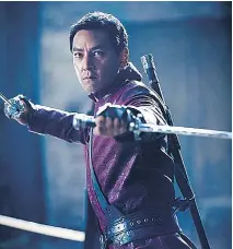  ?? AMC ?? Into the Badlands stars Daniel Wu as Sunny.