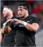  ??  ?? Former All Black Kane Hames has aspiration­s to play again following a long battle with concussion.