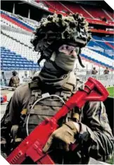  ?? ?? Francia realizó un simulacro terrorista en uno de los estadios Olímpicos.