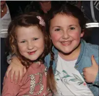  ??  ?? Layla McGannon and Niamh Rossiter.