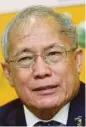  ??  ?? Datuk Seri Richard Riot Jaem