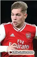  ??  ?? Emile Smith Rowe