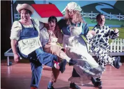  ?? Picture: Tim Bastock ?? Jack and The Beanstalk was performed at Wokingham Town Hall just before Christmas to appreciati­ve audiences