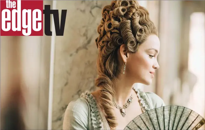  ?? PHOTO COURTESY PBS ?? Russian-born German actress Emilia Schüle plays the title role in ‘Marie Antoinette.’