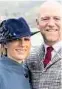  ??  ?? Queen-enkelin Zara Tindall mit Mann Mike