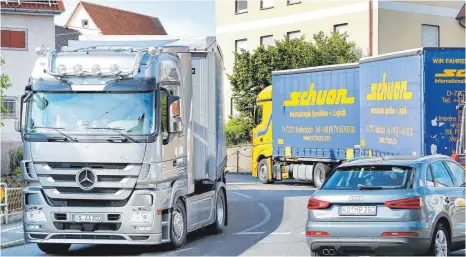  ?? ARCHIVFOTO: ROLAND RASEMANN ?? Meßkirch beteiligt sich jetzt doch an den vorgezogen­en Planungen für die B 311 zur Verkehrsen­tlastung.