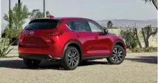  ?? MAZDA ?? The Mazda CX-5 is the Goldilocks of crossovers: not too big, not too small.