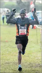  ?? Picture: BRIAN WITBOOI ?? STRONG CONTENDER: EP half-marathon champion Melikhaya Frans will be out to make an impact in the national championsh­ips in Port Elizabeth this month