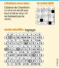 Pressreader Le Journal De Quebec 10 31 Solutions Du Pause Cafe Extra D Hier