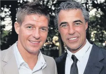  ??  ?? Steven Gerrard and Paul Adams are now planning to close their Warehouse restaurant