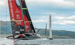  ??  ?? The pre-start and first five minutes of each race will be vital, but later foiling mistakes could prove costly off Auckland.