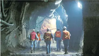  ??  ?? Vancouver-based Goldcorp’s mine in Argentina. Colorado-headquarte­red Newmont’s purchase of Goldcorp would create the largest gold mining company in the world, while also delivering the highest dividend in the industry.