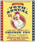  ?? ?? The promotiona­l poster for the 76th annual Mount Nebo Chicken Fry in Dardanelle. The River Valley’s Mt. Nebo State Park has played host to the chicken fry since 1948. (Courtesy Image)