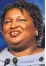  ??  ?? Stacey Abrams