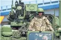  ?? EPA ?? A U.S. soldier mans his position on an Army vehicle during a NATO exercise on June 8 in Poland. The exercise is one of the premier military crisis response trainings for multi-national airborne forces in the world.