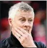  ??  ?? HEADACHE: Solskjaer