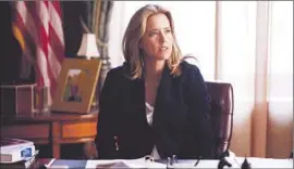  ?? Craig Blankenhor­n Associated Press ?? IN “MADAM SECRETARY,” Téa Leoni’s Elizabeth McCord shares a title, a gender and hair color with Hillary Rodham Clinton, but the similariti­es end there.