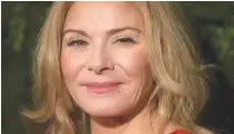  ??  ?? ENGLISH-CANADIAN actress Kim Cattrall attends the Evening Standard Theater awards in London in this Nov. 30, 2014 file photo.