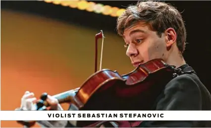  ?? VIOLIST SEBASTIAN STEFANOVIC Ben Doyle ??