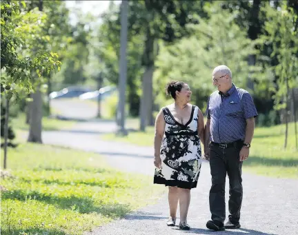  ?? ALLEN MCINNIS ?? Eluza Maria Gomes wanted to get married. While Bruno Letendre says he would have been happy with a common-law union, he went along. “It was important to her.” Gomes is from Brazil, and says “I have been culturally raised to think like that, so it’s hard to change.”