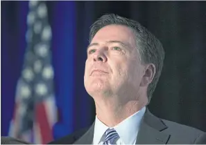  ?? AP ?? The race has begun to replace former FBI director James Comey, who was fired last week by US President Donald Trump.