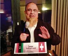  ?? FACEBOOK ?? Hasspredig­er Abu Ramadan darf wohl in der Schweiz bleiben.