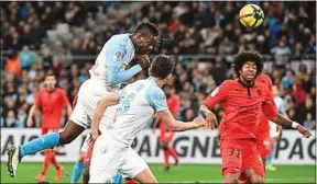  ??  ?? Balotelli a marqué lors de ses quatre premiers matchs au Vélodrome.