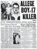 ?? TORONTO STAR ?? The Star’s front page after detectives cracked the case of the murder of 4-year-old Carole Voyce.