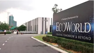  ?? ?? Ecoworld’s bid to acquire 240.314 acres of freehold land in Mukim Pulai, Johor Bahru has garnered positive views from industry analysts.