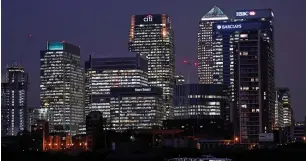  ?? Reuters ?? The four largest banks — HSBC, Barclays, RBS and Lloyds Banking Group — control over 70 per cent of UK business current accounts. —