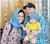  ??  ?? Ana, 24, right, was secretly held in the same prison as Nazanin Zagharirat­cliffe, left, when she was detained by Iran on false espionage charges in 2014. She was later released and returned to the UK in 2018