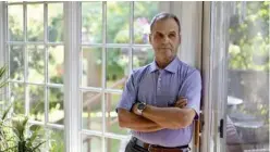  ?? T ribune News Service ?? Bestsellin­g author Scott Turow in his home office in Evanston on Sept. 9, 2022.