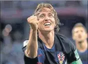  ?? REUTERS ?? Luka Modric has been Croatia’s midfield maestro.