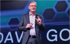  ??  ?? David Goulden, President- Dell EMC