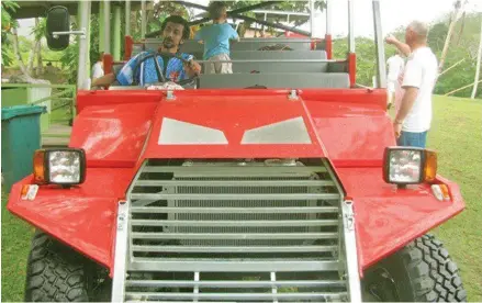  ?? ?? Senior architect Allistair Prasad at Naisese in the interior of Nadroga.