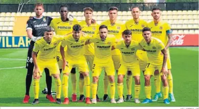  ?? VILLARREAL CF ?? Una formación del Villarreal en la presente temporada.